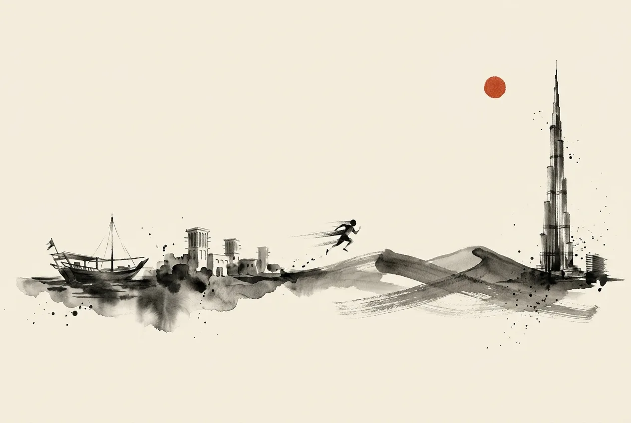 Dubai Rise — Six decades of a city, at a sprint.